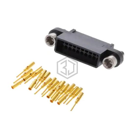 MHDAS2M020BE01 - Amphenol Socapex - Rectangular Connectors - Free Hanging, Panel Mount