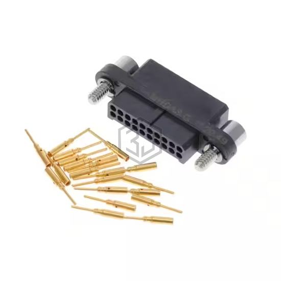 MHDAS2M020GE01 - Amphenol Socapex - Rectangular Connectors - Free Hanging, Panel Mount