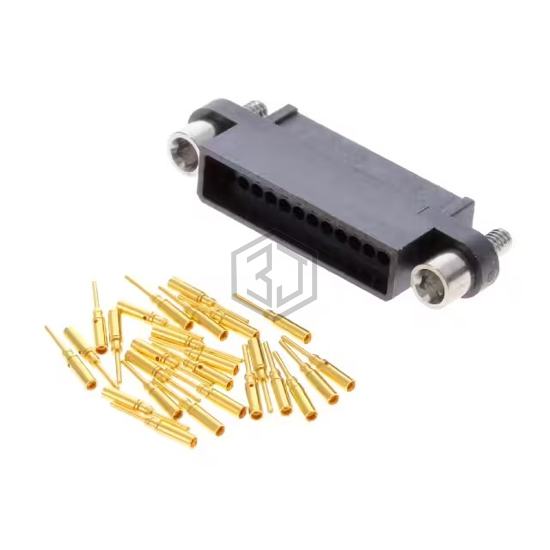 MHDAS2M026GE01 - Amphenol Socapex - Rectangular Connectors - Free Hanging, Panel Mount