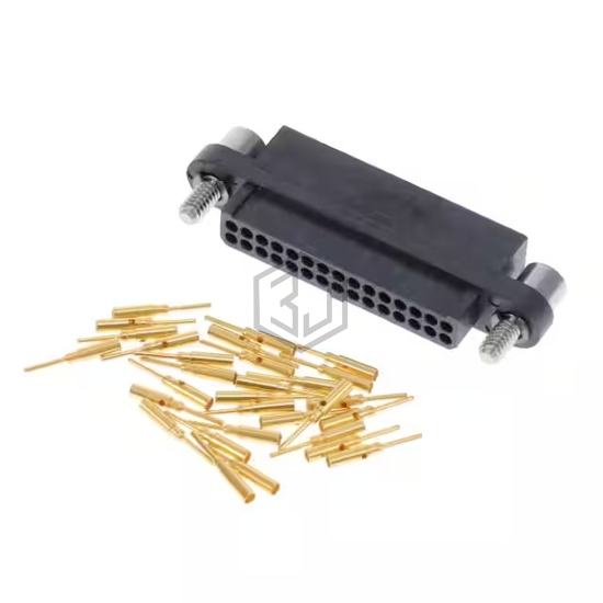 MHDAS2M030BE01 - Amphenol Socapex - Rectangular Connectors - Free Hanging, Panel Mount