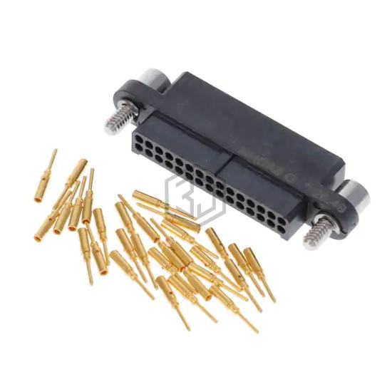MHDAS2M030GE01 - Amphenol Socapex - Rectangular Connectors - Free Hanging, Panel Mount