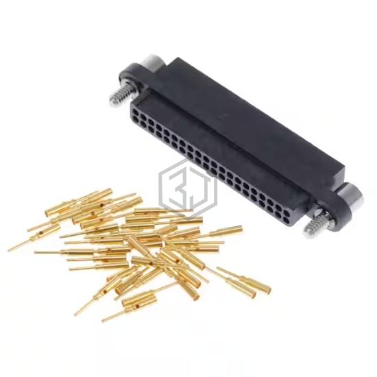 MHDAS2M040BE01 - Amphenol Socapex - Rectangular Connectors - Free Hanging, Panel Mount