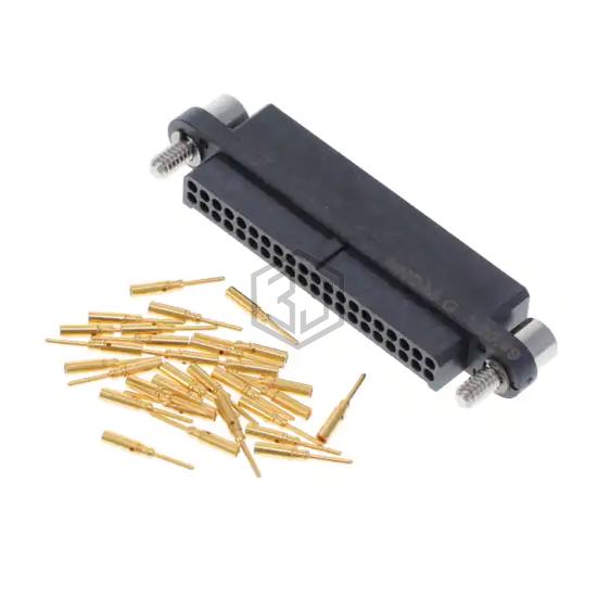 MHDAS2M040GE01 - Amphenol Socapex - Rectangular Connectors - Free Hanging, Panel Mount