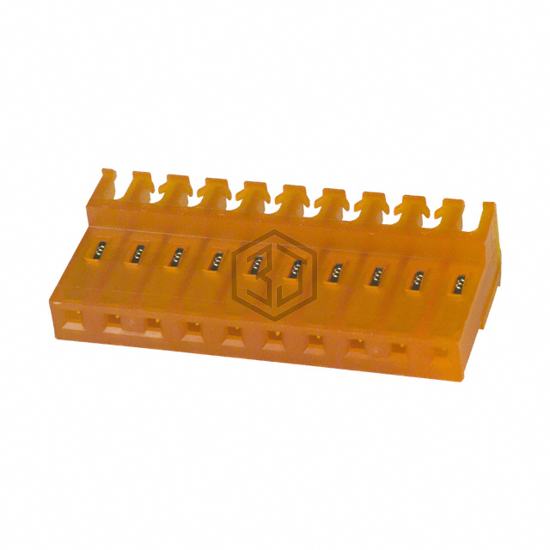 4-640604-0 - TE Connectivity AMP Connectors - Rectangular Connectors - Free Hanging, Panel Mount