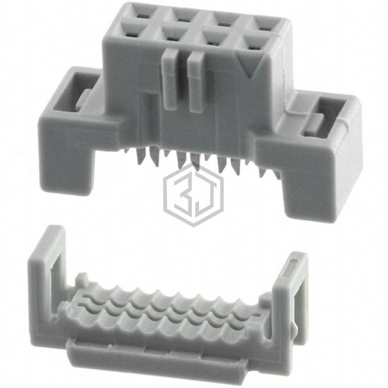 158308-211015 - 3M - Rectangular Connectors - Free Hanging, Panel Mount
