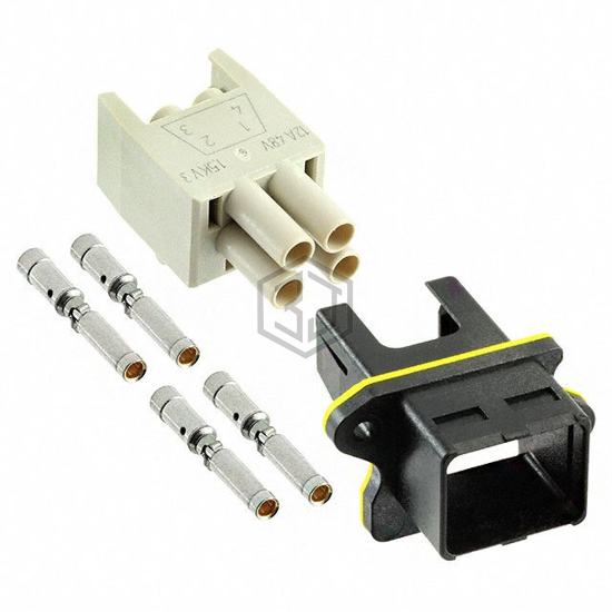 09462454400 - HARTING - Rectangular Connectors - Free Hanging, Panel Mount