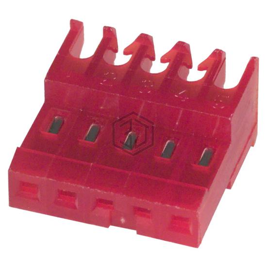 640620-5 - TE Connectivity AMP Connectors - Rectangular Connectors - Free Hanging, Panel Mount