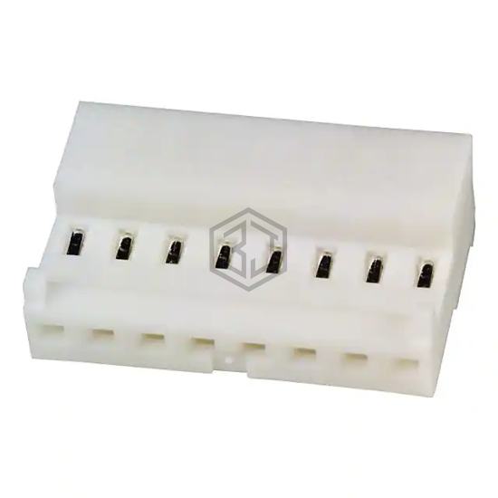 643814-8 - TE Connectivity AMP Connectors - Rectangular Connectors - Free Hanging, Panel Mount