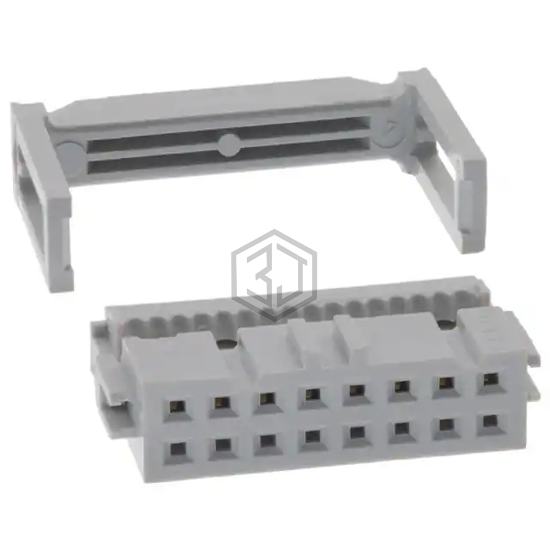 71600-016LF - Amphenol ICC (FCI) - Rectangular Connectors - Free Hanging, Panel Mount