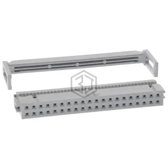 71600-040LF - Amphenol ICC (FCI) - Rectangular Connectors - Free Hanging, Panel Mount