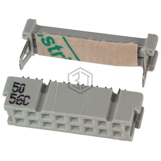 3452-6000 - 3M - Rectangular Connectors - Free Hanging, Panel Mount