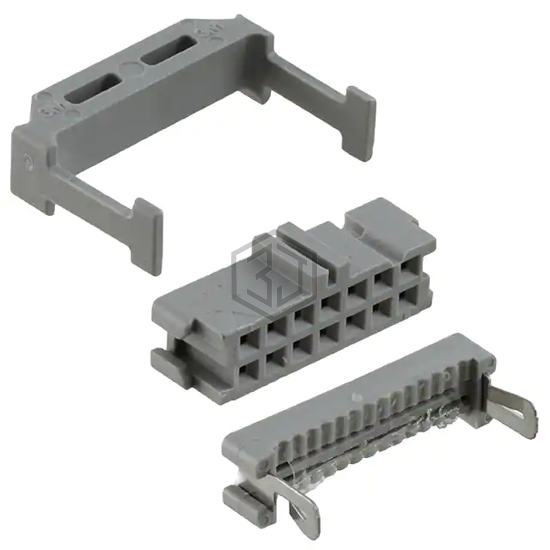 3385-6614 - 3M - Rectangular Connectors - Free Hanging, Panel Mount