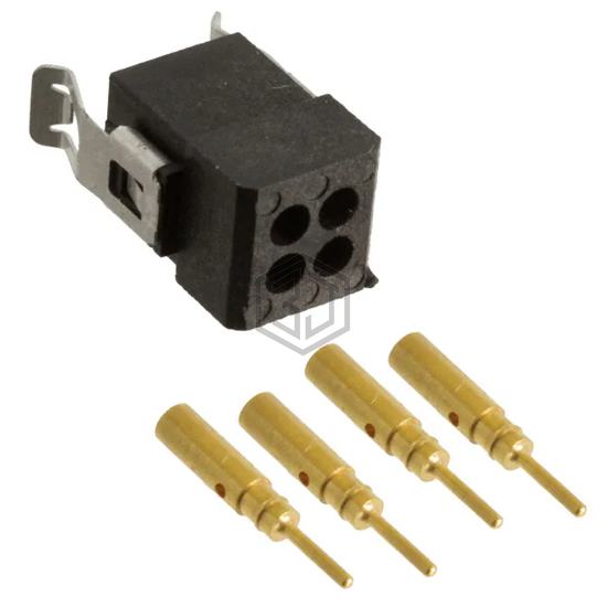 M80-8130405 - Harwin Inc. - Rectangular Connectors - Free Hanging, Panel Mount