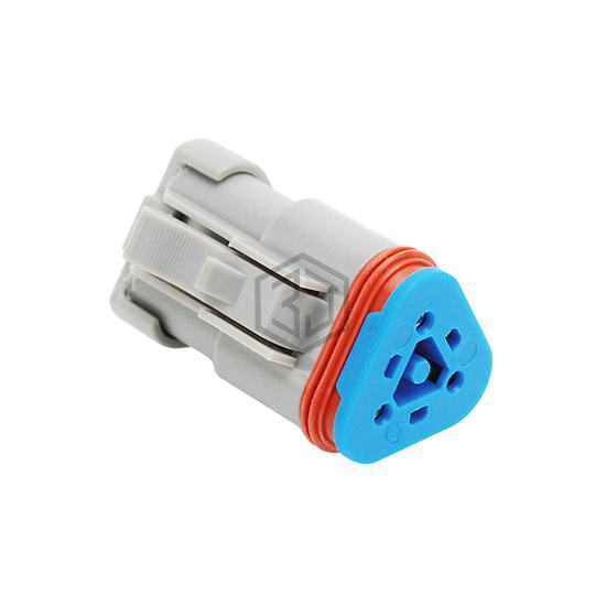 AT06-3S-RJ120 - Amphenol Sine Systems Corp - Rectangular Connectors - Free Hanging, Panel Mount