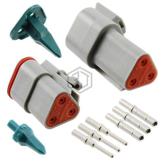 AT3PS-CKIT - Amphenol Sine Systems Corp - Rectangular Connectors - Free Hanging, Panel Mount