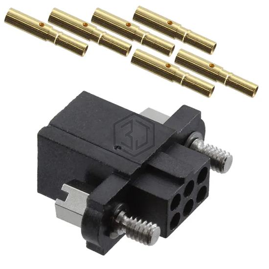 M80-4650605 - Harwin Inc. - Rectangular Connectors - Free Hanging, Panel Mount