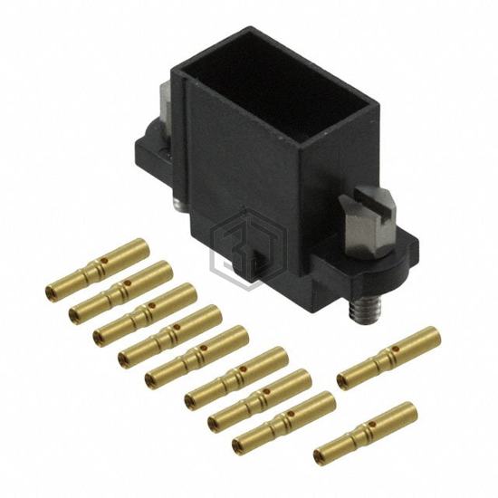 M80-4661005 - Harwin Inc. - Rectangular Connectors - Free Hanging, Panel Mount