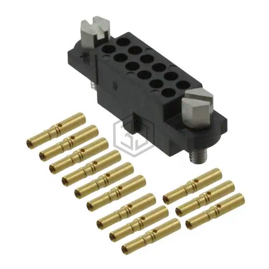 M80-4611205 - Harwin Inc. - Rectangular Connectors - Free Hanging, Panel Mount