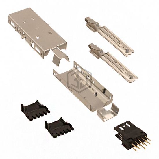 27111618001 - HARTING - Rectangular Connectors - Free Hanging, Panel Mount