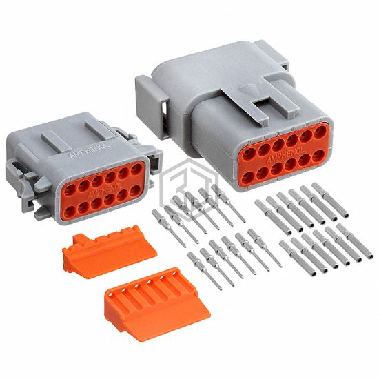 ATM12PS-CKIT - Amphenol Sine Systems Corp - Rectangular Connectors - Free Hanging, Panel Mount