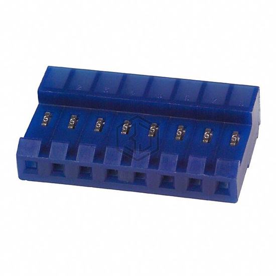 3-640430-8 - TE Connectivity AMP Connectors - Rectangular Connectors - Free Hanging, Panel Mount