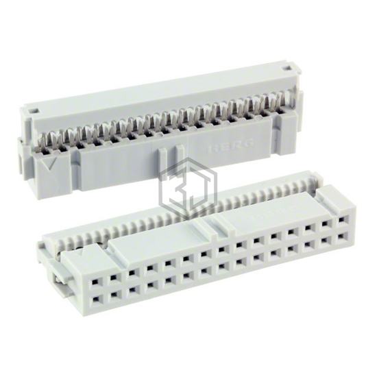 71600-130LF - Amphenol ICC (FCI) - Rectangular Connectors - Free Hanging, Panel Mount
