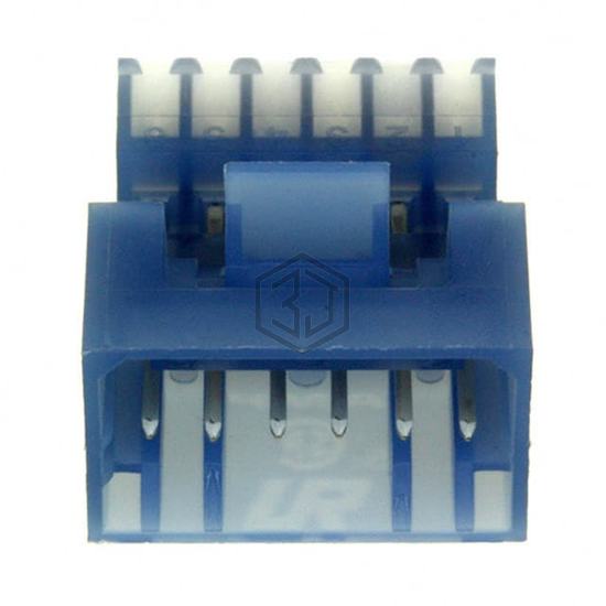 3-647002-6 - TE Connectivity AMP Connectors - Rectangular Connectors - Free Hanging, Panel Mount