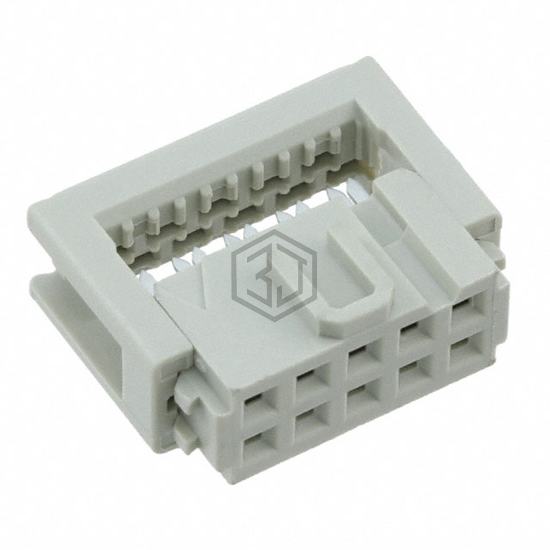 09185105803 - HARTING - Rectangular Connectors - Free Hanging, Panel Mount