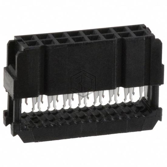 1658623-3 - TE Connectivity AMP Connectors - Rectangular Connectors - Free Hanging, Panel Mount