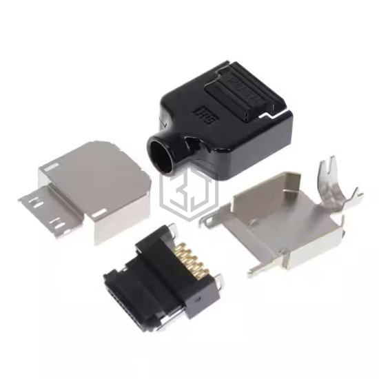 3240-10P-C(50) - Hirose Electric Co Ltd - Rectangular Connectors - Free Hanging, Panel Mount