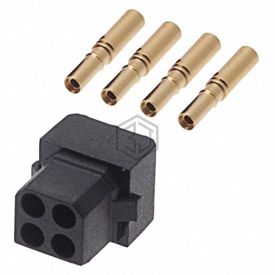 M80-7880405 - Harwin Inc. - Rectangular Connectors - Free Hanging, Panel Mount
