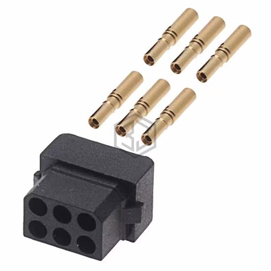 M80-7880605 - Harwin Inc. - Rectangular Connectors - Free Hanging, Panel Mount