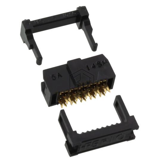 HIF3A-10D-2.54R - Hirose Electric Co Ltd - Rectangular Connectors - Free Hanging, Panel Mount