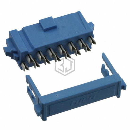 1658526-8 - TE Connectivity AMP Connectors - Rectangular Connectors - Free Hanging, Panel Mount