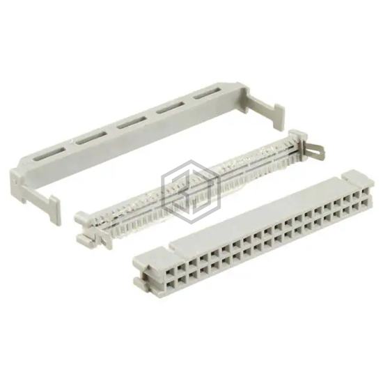 3417-6040 - 3M - Rectangular Connectors - Free Hanging, Panel Mount
