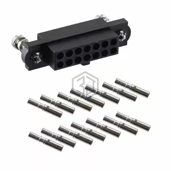 M80-4C11442FC - Harwin Inc. - Rectangular Connectors - Free Hanging, Panel Mount