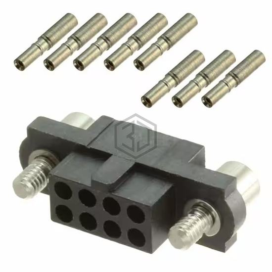 M80-4810842 - Harwin Inc. - Rectangular Connectors - Free Hanging, Panel Mount