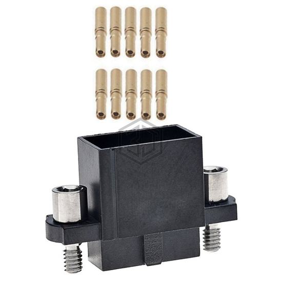 M80-4864242 - Harwin Inc. - Rectangular Connectors - Free Hanging, Panel Mount