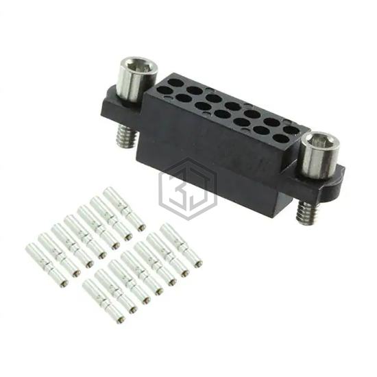 M80-4801442 - Harwin Inc. - Rectangular Connectors - Free Hanging, Panel Mount