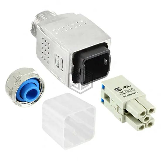 09352320401 - HARTING - Rectangular Connectors - Free Hanging, Panel Mount