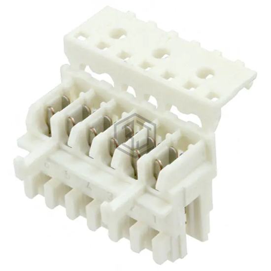 3-1534796-6 - TE Connectivity AMP Connectors - Rectangular Connectors - Free Hanging, Panel Mount