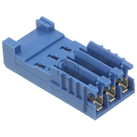 281786-3 - TE Connectivity AMP Connectors - Rectangular Connectors - Free Hanging, Panel Mount
