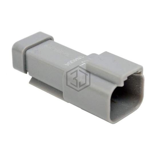 AT04-2P-D1N4GRY - Amphenol Sine Systems Corp - Rectangular Connectors - Free Hanging, Panel Mount