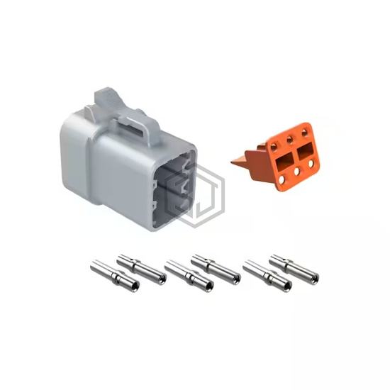 ATP06-6S-KIT01 - Amphenol Sine Systems Corp - Rectangular Connectors - Free Hanging, Panel Mount