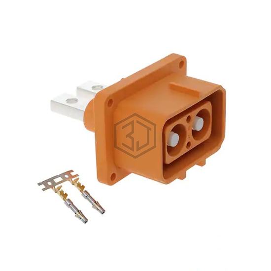 ELRA2A03 - Amphenol Industrial Operations - Rectangular Connectors - Free Hanging, Panel Mount