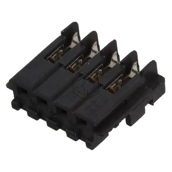 177534-4 - TE Connectivity AMP Connectors - Rectangular Connectors - Free Hanging, Panel Mount