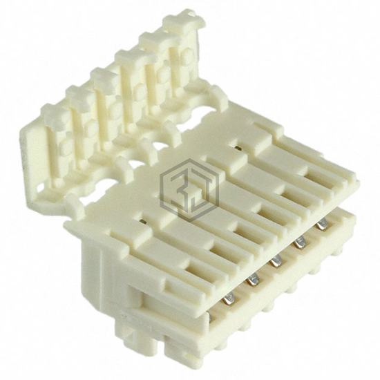 4-1534796-6 - TE Connectivity AMP Connectors - Rectangular Connectors - Free Hanging, Panel Mount