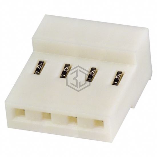 3-640434-4 - TE Connectivity AMP Connectors - Rectangular Connectors - Free Hanging, Panel Mount