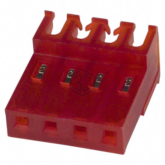 3-640606-4 - TE Connectivity AMP Connectors - Rectangular Connectors - Free Hanging, Panel Mount