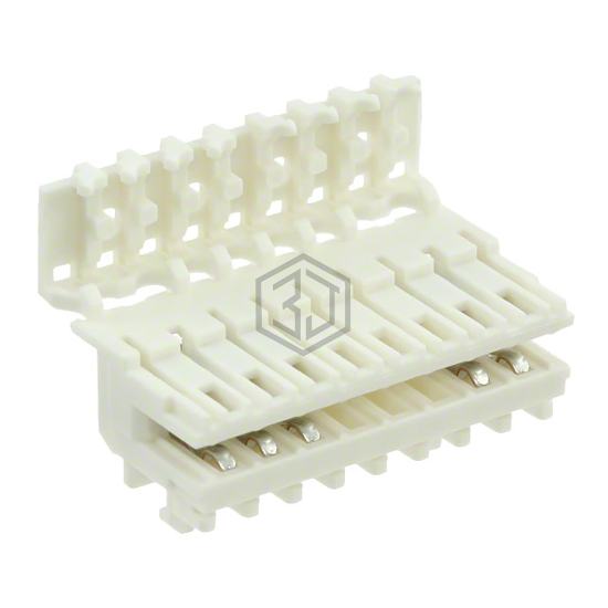 4-1534798-8 - TE Connectivity AMP Connectors - Rectangular Connectors - Free Hanging, Panel Mount